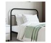 Metalna uzglavlje kreveta, crna, 107 cm thumbnail 3