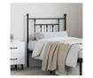 Metalni okvir za krevet, crna, 75 cm thumbnail 3