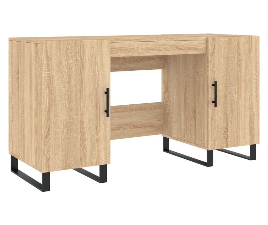 Radni stol, sonoma hrast, 140x50x75 cm, kompozitno drvo - 2