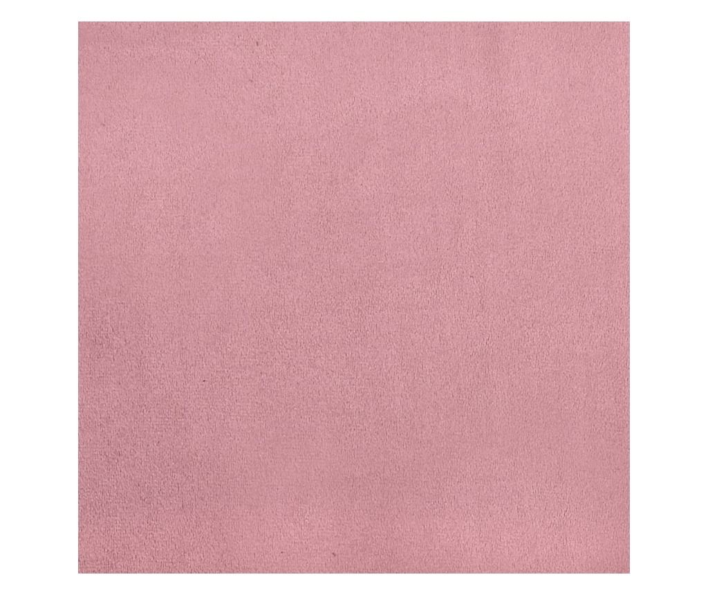 Пейка, розова, 108x79x79 см, кадифе - 7