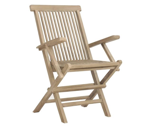 sszecsukhat kerti szkek 4 db szrke 56x61x89 cm tmr teakfa