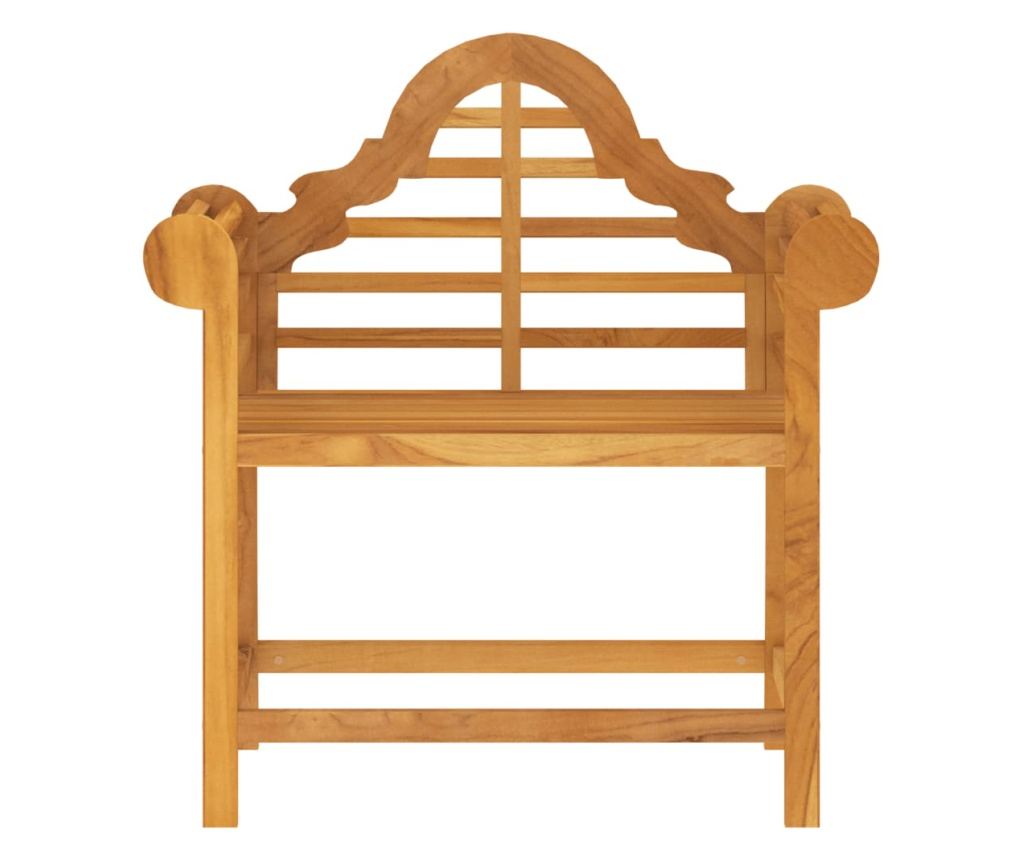 Vrtna stolica, 88x60x92 cm, masivna tikovina - 3