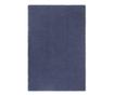 Pravokotna preproga, temno modra, 160x230 cm, bombaž