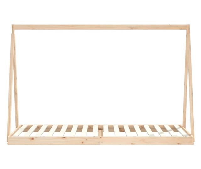 Παιδικό Κρεβάτι, 90x200 εκ., από Μασίφ Ξύλο Πεύκου