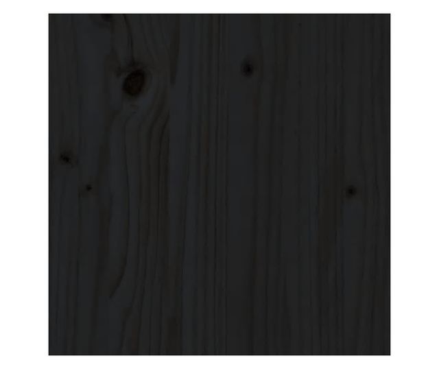 Monitorllvny, fekete, 100x27x15 cm, tmr fenyfa