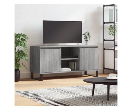 TV komoda, siva sonoma, 104x35x50 cm, kompozitno drvo