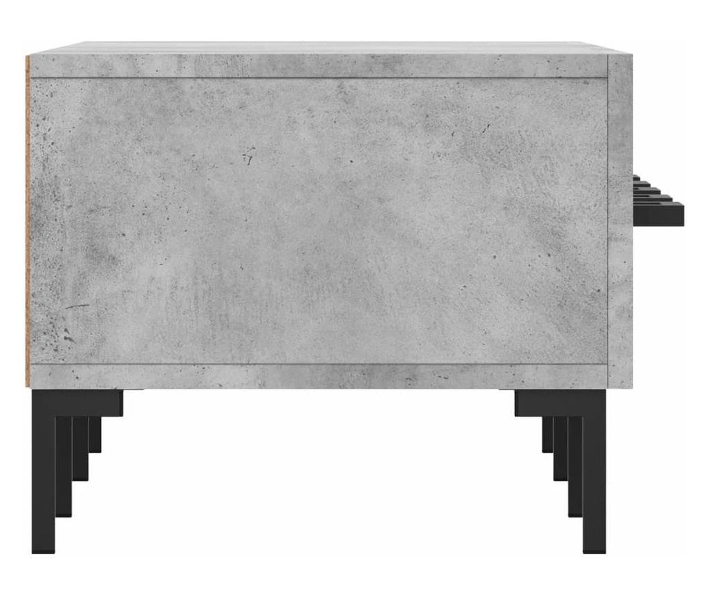 TV komoda, siva beton, 150x36x30 cm, obrađeno drvo - 7