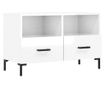 Visokosjajni bijeli TV ormarić, 80x36x50 cm, konstruirano drvo thumbnail 2