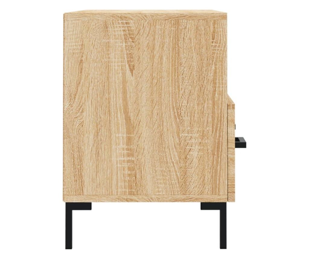 TV komoda, hrast sonoma, 80x36x50 cm, obrađeno drvo - 7