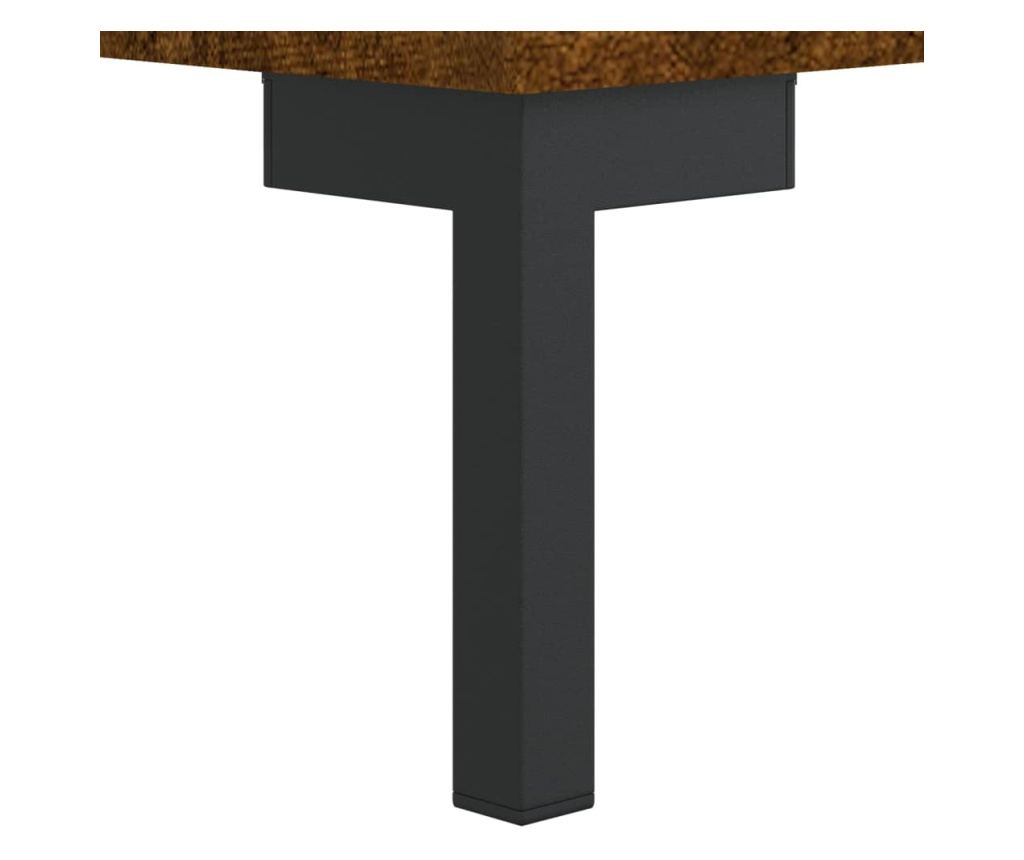 Ormarić, dimljeni hrast, 34,5x34x90 cm, kompozitno drvo - 11