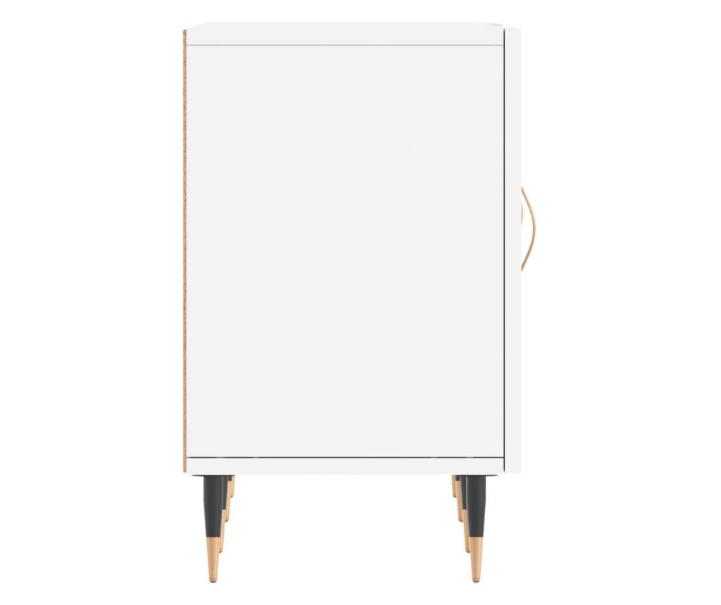 TV komoda, bijela, 150x30x50 cm, kompozitno drvo - 7