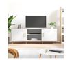 TV komoda, bijela, 150x30x50 cm, kompozitno drvo thumbnail 1