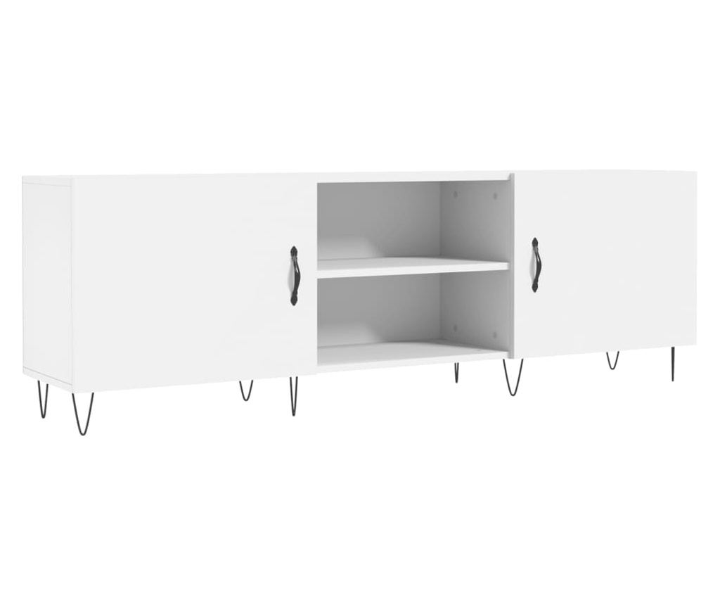 TV komoda, bijela, 150x30x50 cm, kompozitno drvo - 2