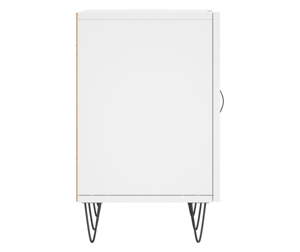 TV komoda, bijela, 150x30x50 cm, kompozitno drvo - 7