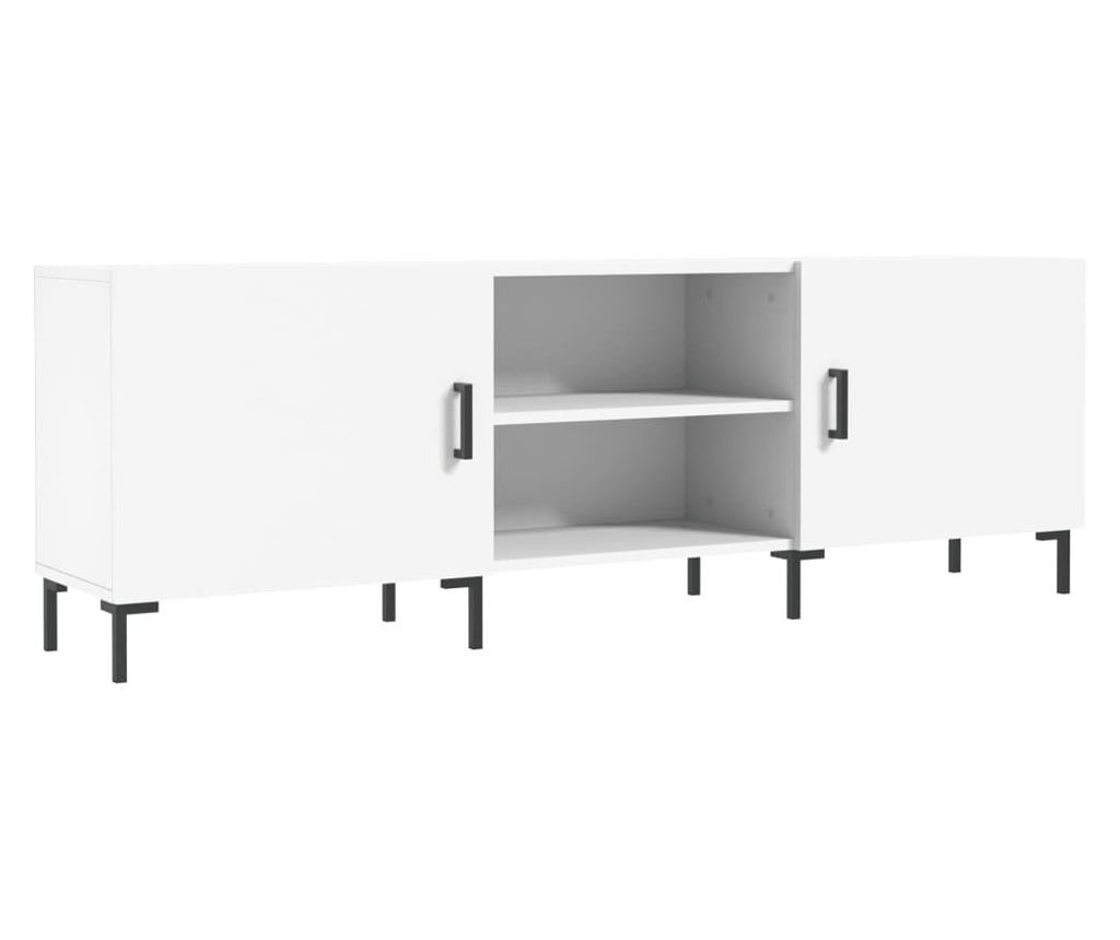 TV Ormarić, bijeli, 150x30x50 cm, kompozitno drvo - 2