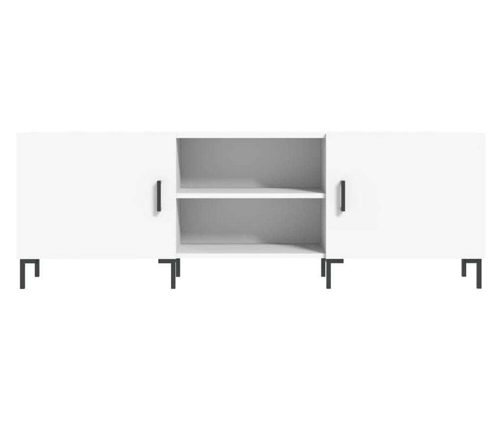 TV Ormarić, bijeli, 150x30x50 cm, kompozitno drvo - 5
