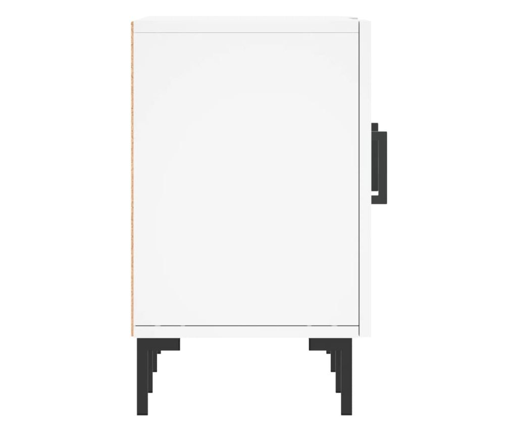 TV Ormarić, bijeli, 150x30x50 cm, kompozitno drvo - 7
