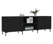 TV stalak, crni, 150x30x50 cm, kompozitno drvo thumbnail 3