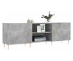 TV stalak, betonsko siva, 150x30x50 cm, kompozitno drvo thumbnail 3