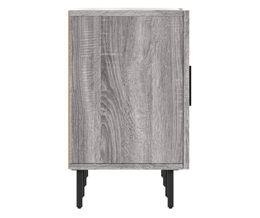 TV komoda, siva sonoma, 150x30x50 cm, kompozitno drvo - 7