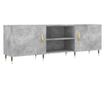 TV komoda, betonsko siva, 150x30x50 cm, kompozitno drvo thumbnail 2