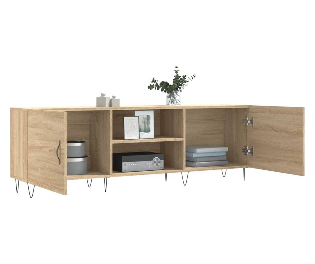 TV Ormarić, Sonoma hrast, 150x30x50 cm, Kompozitno drvo - 4