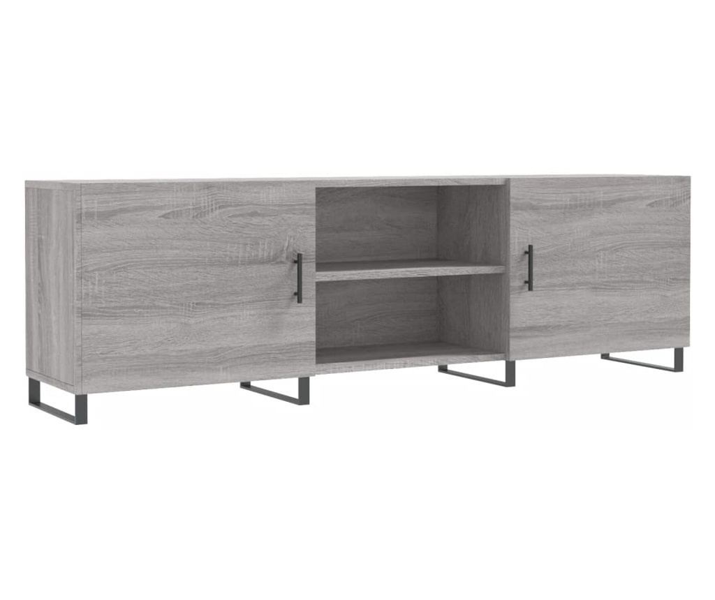 TV Ormarić, Sonoma Siva, 150x30x50 cm, Kompozitno Drvo - 2