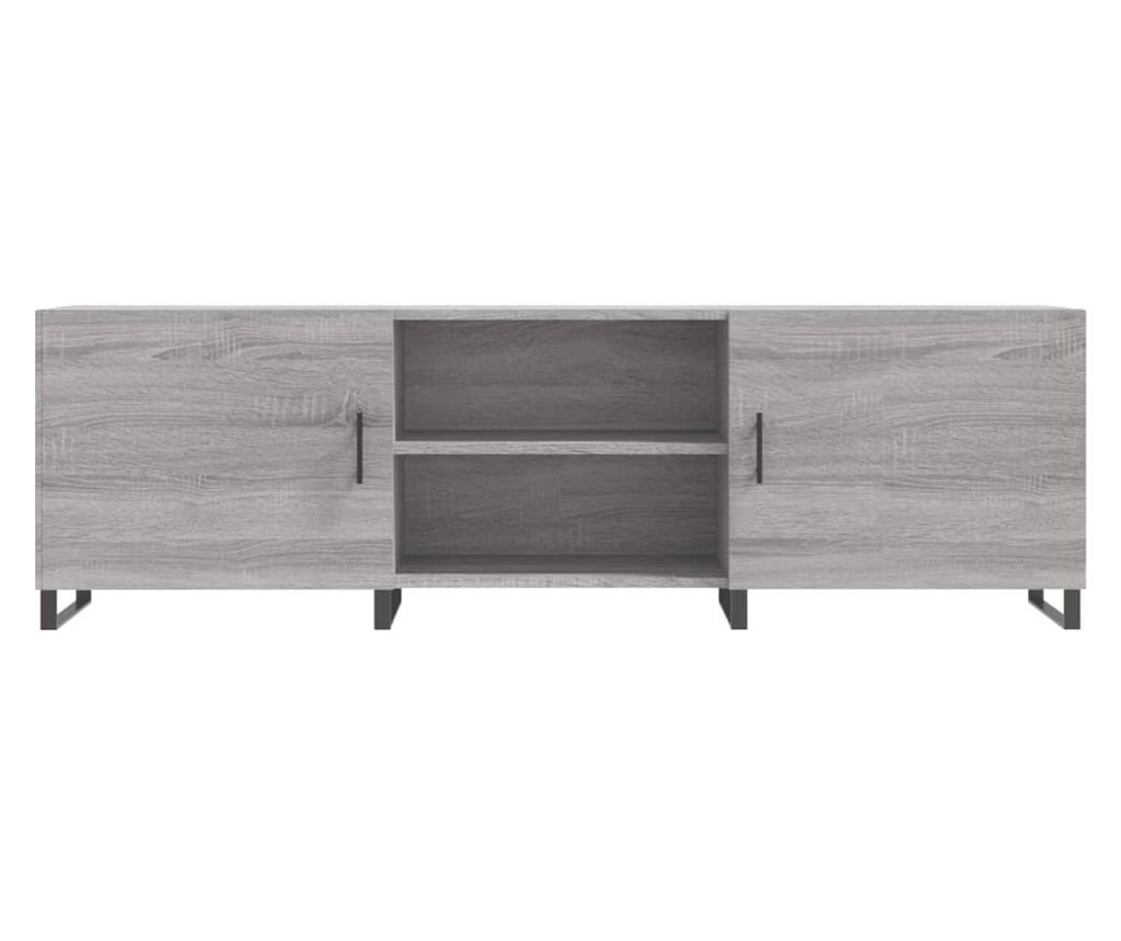 TV Ormarić, Sonoma Siva, 150x30x50 cm, Kompozitno Drvo - 5