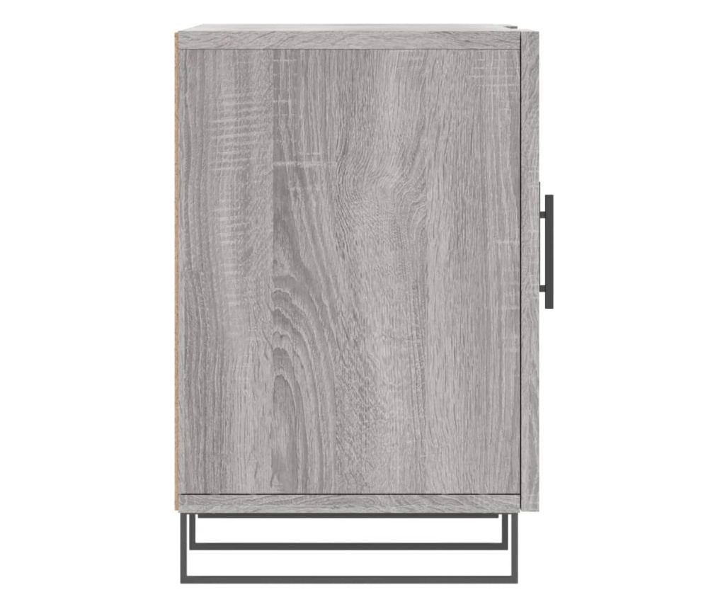 TV Ormarić, Sonoma Siva, 150x30x50 cm, Kompozitno Drvo - 7