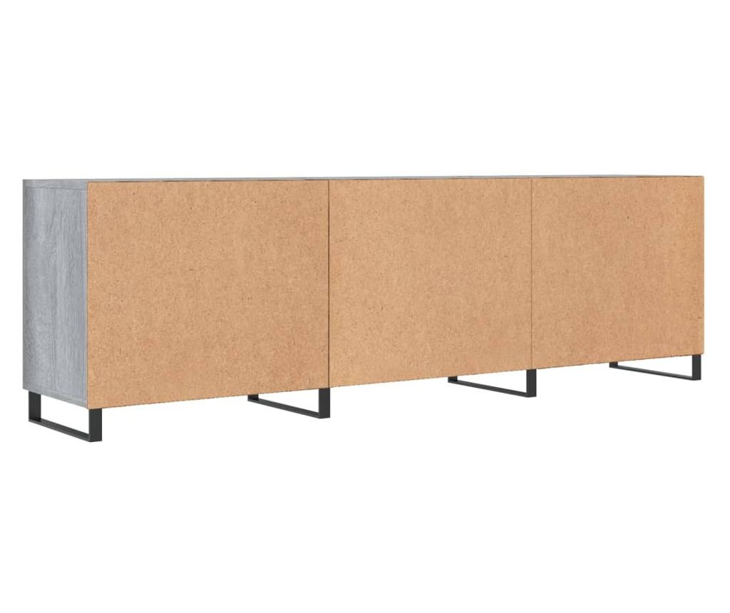 TV Ormarić, Sonoma Siva, 150x30x50 cm, Kompozitno Drvo - 8