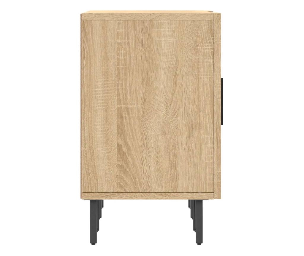 TV komoda, hrast sonoma, 150x30x50 cm, kompozitno drvo - 7