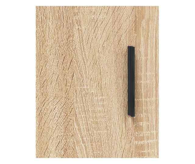 Стенни шкафове, 2 бр, дъб сонома, инженерно дърво