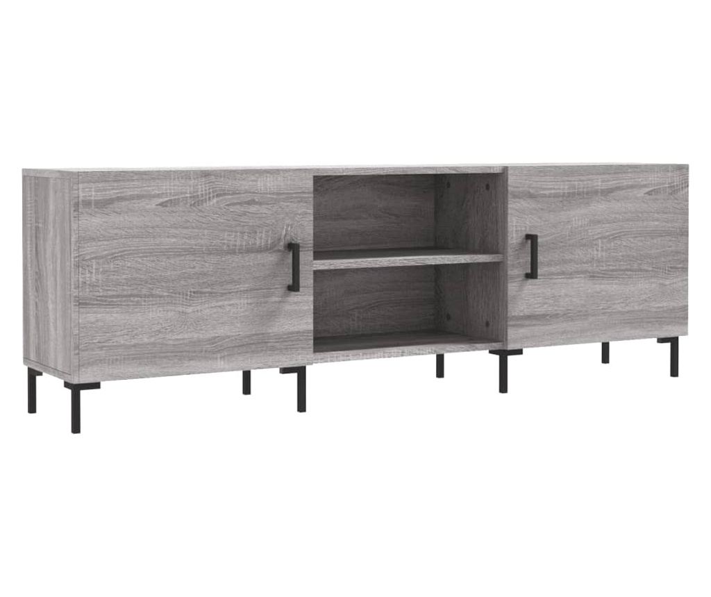 TV komoda, siva sonoma, 150x30x50 cm, kompozitno drvo - 2