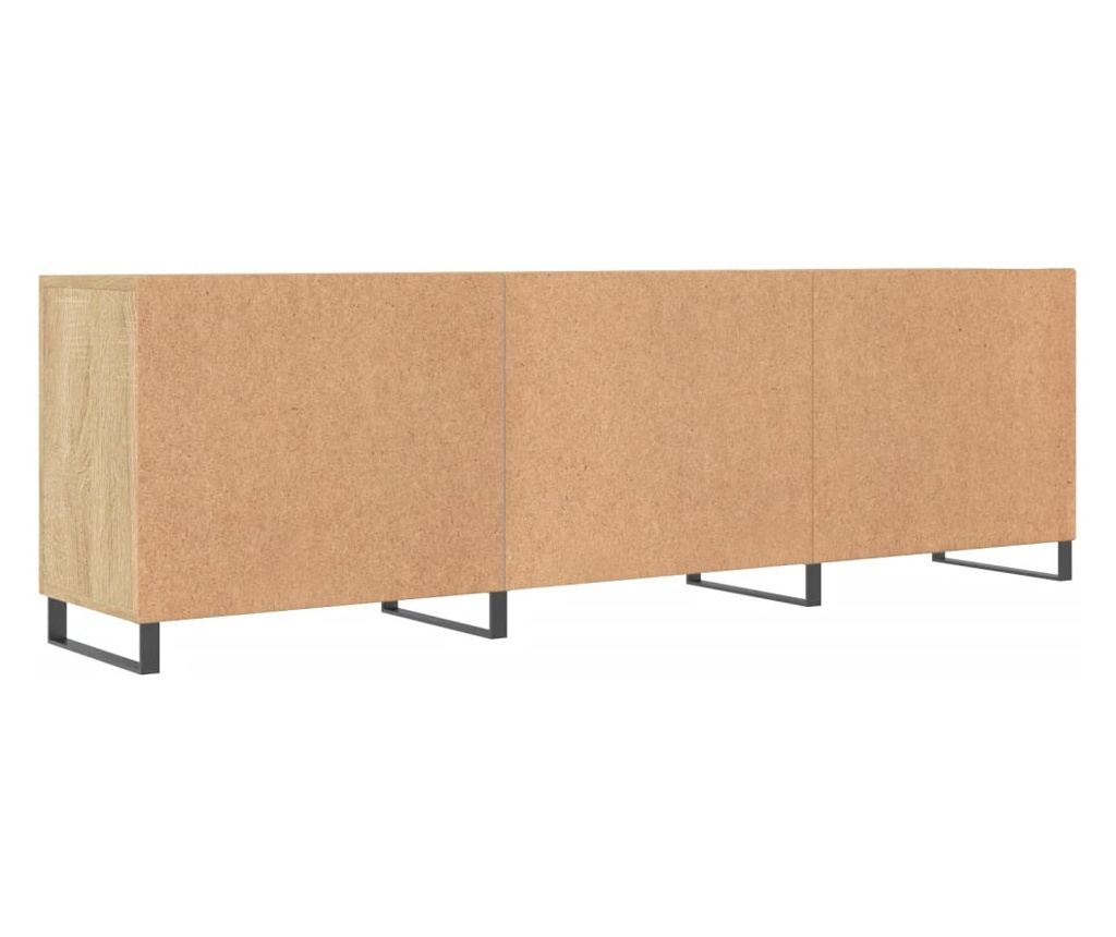 TV komoda, hrast sonoma, 150x30x50 cm, kompozitno drvo - 8