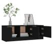 TV komoda, crna, 102x35x36,5 cm, obrađeno drvo thumbnail 4