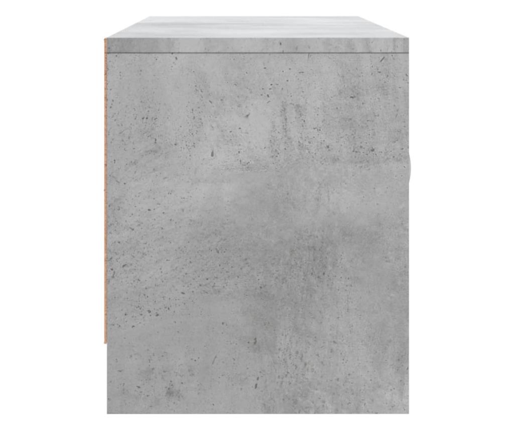 TV Ormarić, Betonsko Siva, 102x30x37,5 cm, Konstruirano Drvo - 7