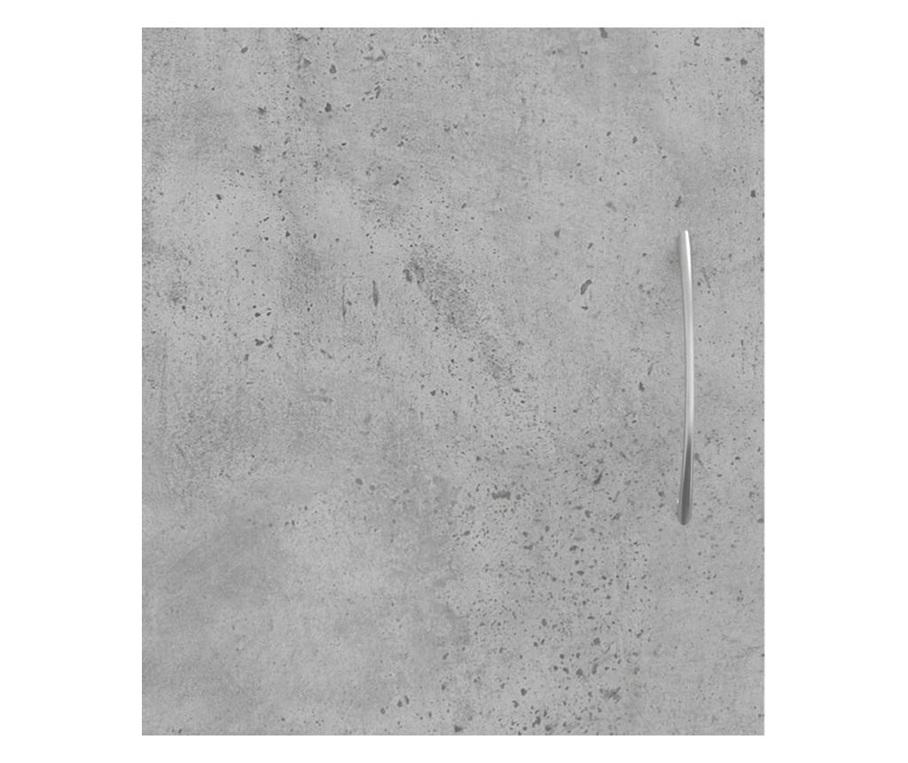 TV Ormarić, Betonsko Siva, 102x30x37,5 cm, Konstruirano Drvo - 9