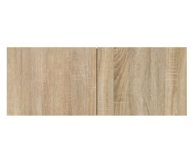 Set dulap TV, 6 piese, stejar sonoma, lemn prelucrat