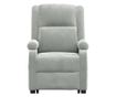 Dvignjivi naslanjač, svetlo siv, žamet thumbnail 3