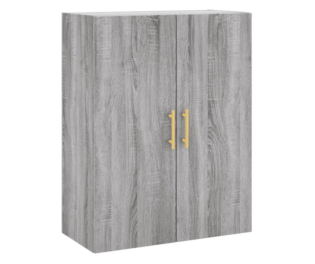 Visoki ormar, sonoma siva, 69,5x34x180 cm, kompozitno drvo - 5