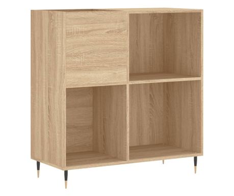 Ormarić za ploče boja hrasta 84,5x38x89 cm konstruirano drvo