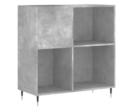 Ormarić za ploče boja betona 84,5x38x89 cm konstruirano drvo