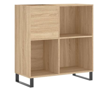 Ormarić za ploče boja hrasta 84,5x38x89 cm konstruirano drvo