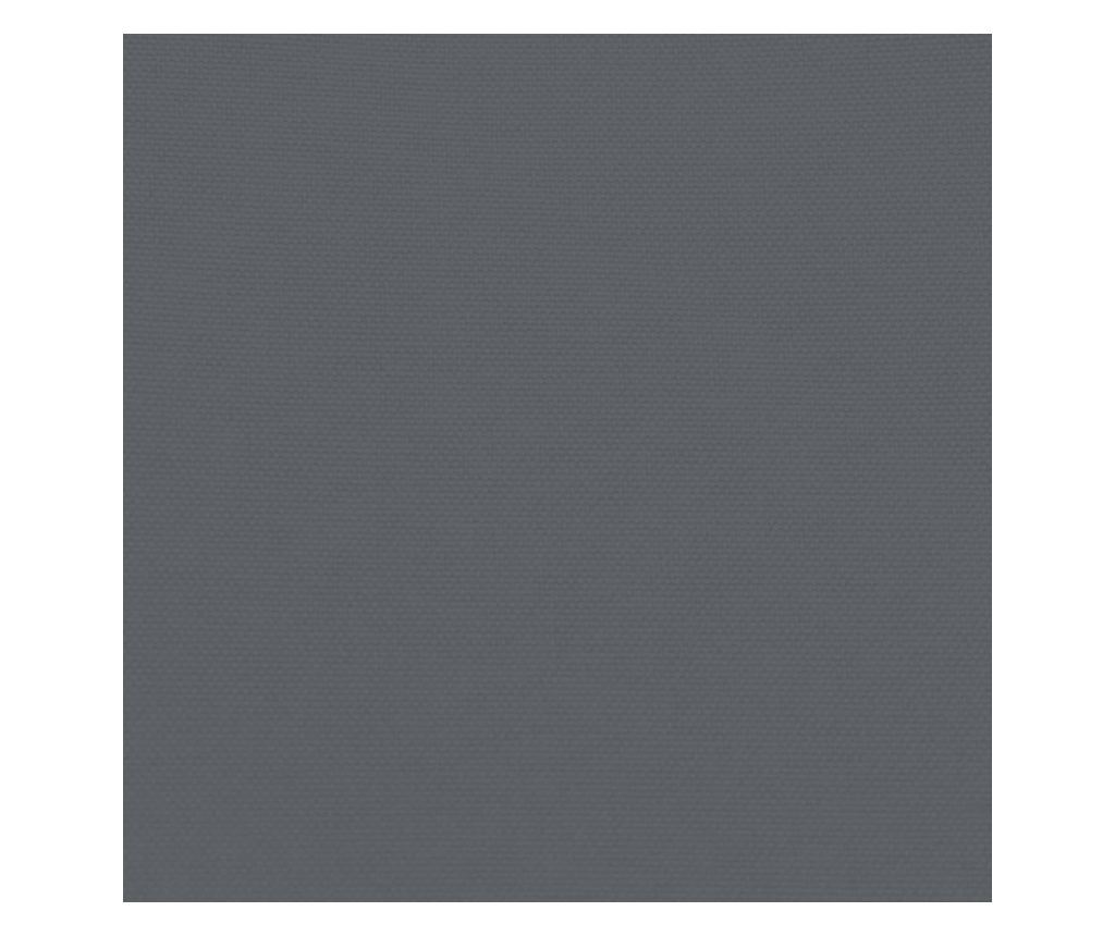 Комплект градински мебели за хранене, 2 части, антрацит, стомана - 9