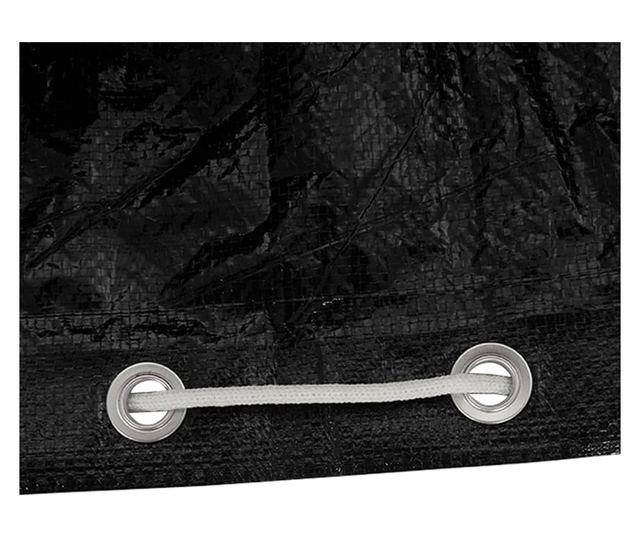 Покривало за люлеещ се стол с 12 улея 220x177x220 см полиетилен