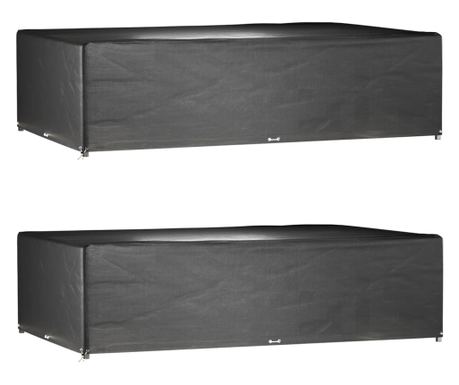 Navlake za vrtni namještaj 2 kom 325x205x90 cm pravokutne