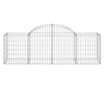 Габионни кошници извити 50 бр., 200x50x60/80 см, поцинкована стомана thumbnail 4