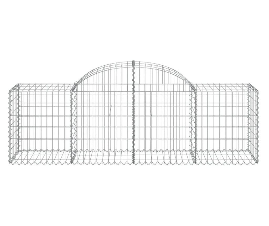 Габионни кошници извити 50 бр., 200x50x60/80 см, поцинкована стомана - 4