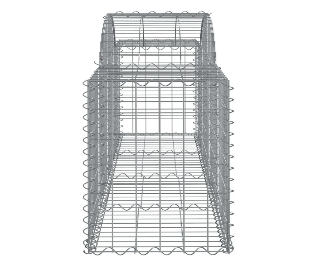 Габионни кошници извити 50 бр., 200x50x60/80 см, поцинкована стомана - 5