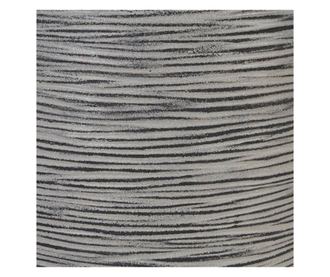 Саксия за цветя във формата на яйце Nature Rib, антрацит, 35x34 см, KOFZ932